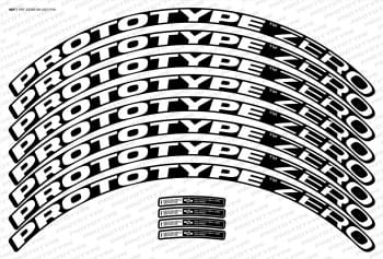 Autocolante PROTOTYPE MTB Zero 29 Set - 2 Rodas