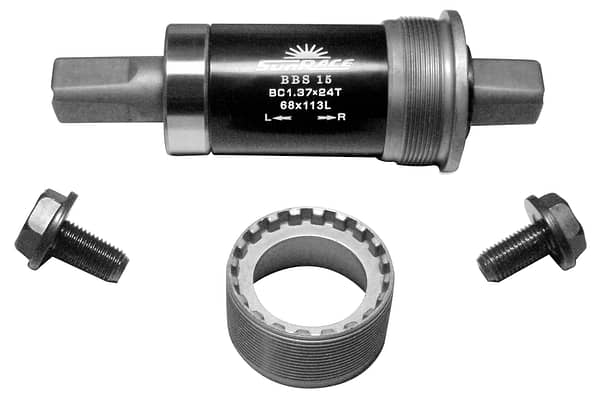 Bottom Bracket SUNRACE BBS15 68/122mm Steel