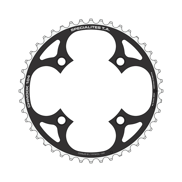 Chainring TA CHINOOK 3-104 42T