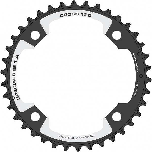 Chainring TA CROSS 2-120 38T