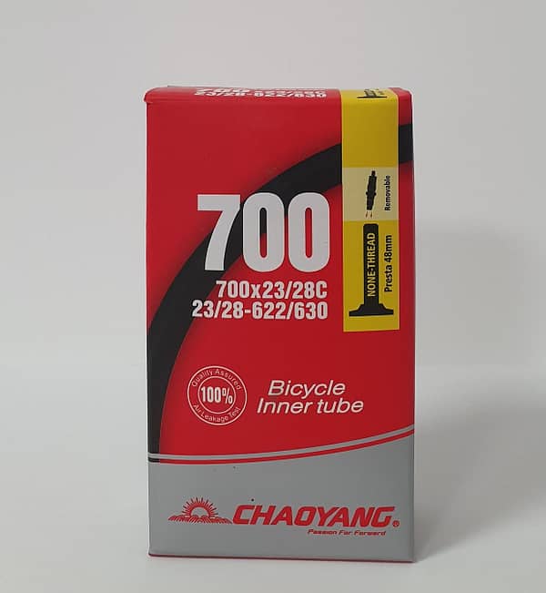 Câmara de Ar CHAOYANG 700x23/28 F/V 48 V/Amovível